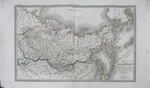 Карта Сибири и Азиатской России - Carte de la Siberie ou d`Asie, соста