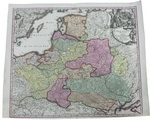 Карта Poloniae Regnum ut et Magni Ducatus Lithuaniae Accuratiss.